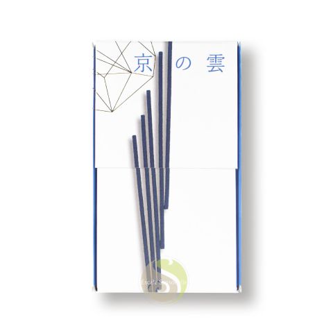 Kyo-no-kumo Tamayura Shoyeido encens bleu azur japonais aromatiques