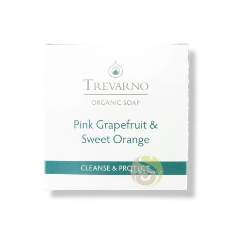 Savon bio protection & nettoyant pamplemousse rose et orange douce Trevarno