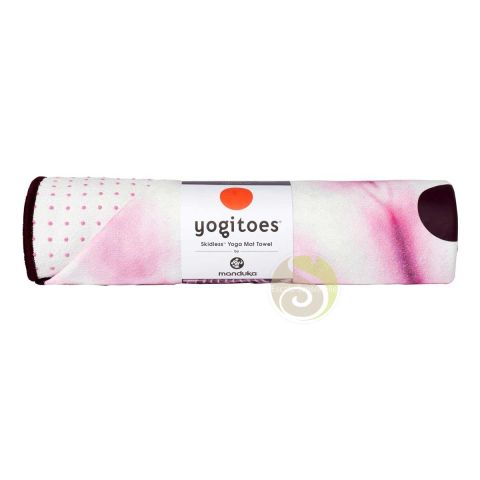 Serviette de yoga Yogitoes tie dye fuchsia