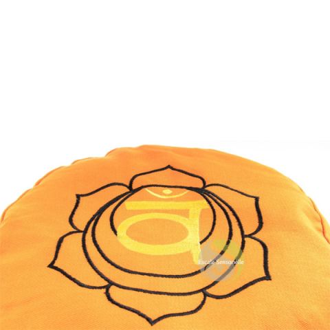 Zafu méditation 2ème chakra sacré orange