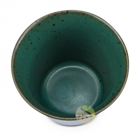 Tasse à thé céramique vert jade 