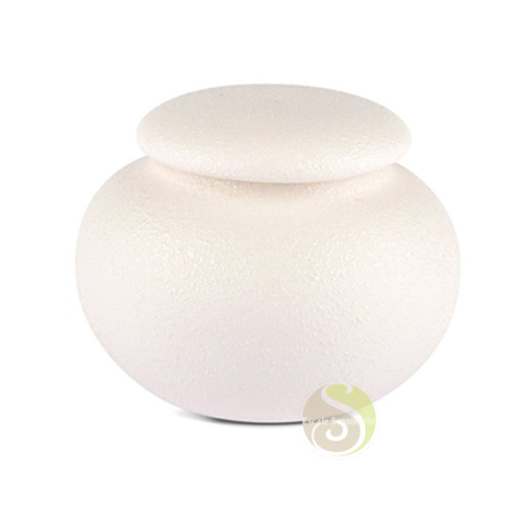 Boite rangement à thé design blanc neige
