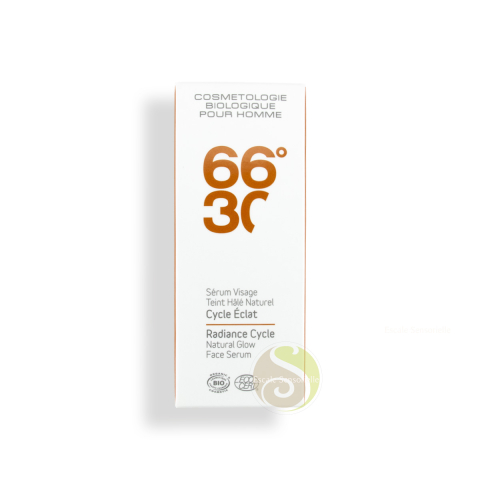 Sérum visage teint halé naturel bio - Cycle éclat