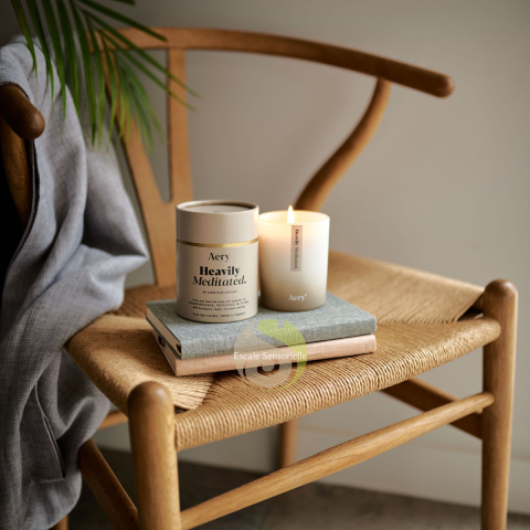 Heavily Meditated bougie luxe encens, patchouli et thym
