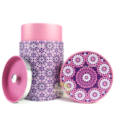 Boite double couvercle à thé andalusia berry