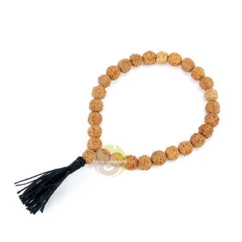 Parure 3 bracelets rudraksha & onyx