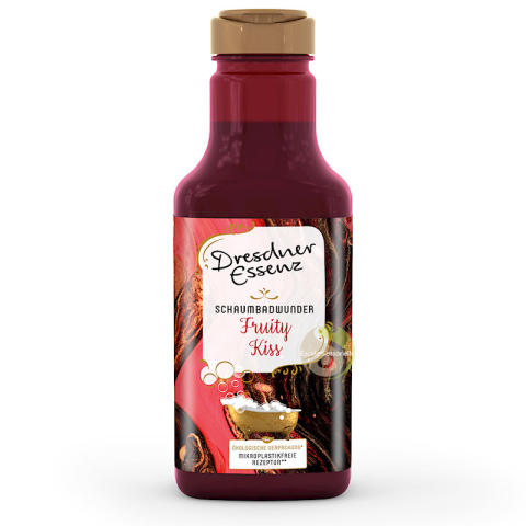 Bain moussant à l'huile de pépins de grenade fruity kiss Dresdner Essenz