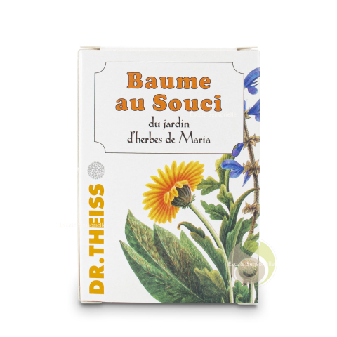 Baume au souci du jardin d'herbes de Maria