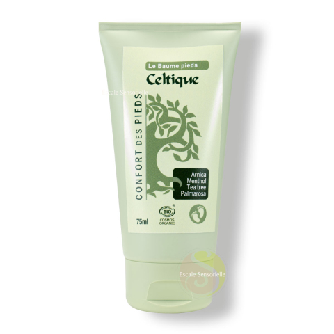 Baume pieds bio Celtique à l'arnica, mentol, tea tree et palmarosa