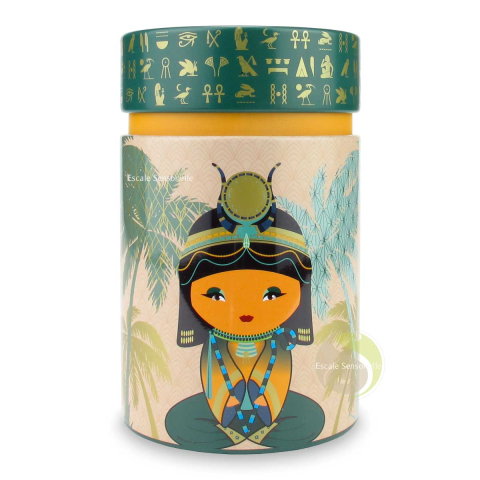 Teaeve boite thé métal Little Egypt petrol