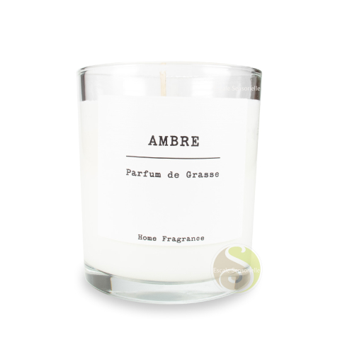 Bougie vintage ambre fragrance de Grasse