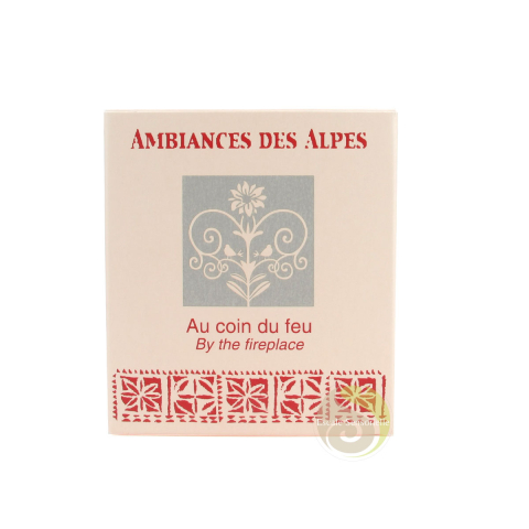 Bougie au coin du feu