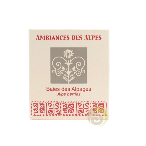 Bougie baies des Alpes