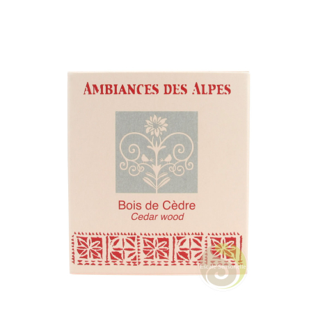 Bougie bois de cèdre