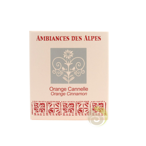 Bougie cannelle orange