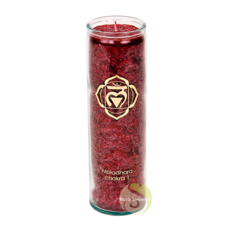 bougie chakra racine n°1 MULADHARA parfumée épices harmonie