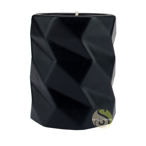 Bougie facettée bois de santal tonka parfumée 100% végétale parfum de grasse 30h