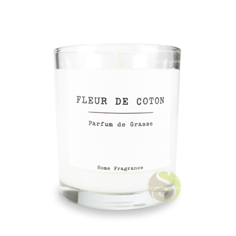 Bougie vintage fleur de coton fragrance de Grasse