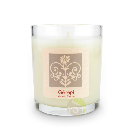 Bougie génépi parfum rare et aromatique