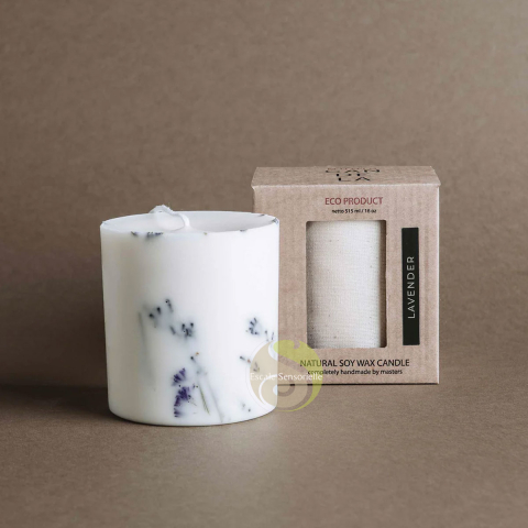 Bougie naturelle lavande