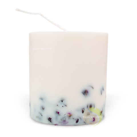 Bougie naturelle rose The Munio 50 heures
