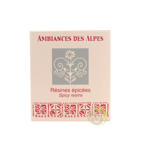 Bougie résines épicées