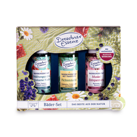 Coffret bain moussant santé naturelle Dresdner Essenz
