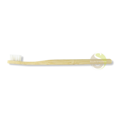 Brosse à dents souple en bambou biodégradable et végan 