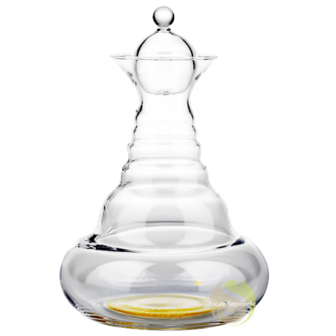 Carafe Aladin Nature's design 1,3 litre fleur de vie or énergiseur dynamiseur