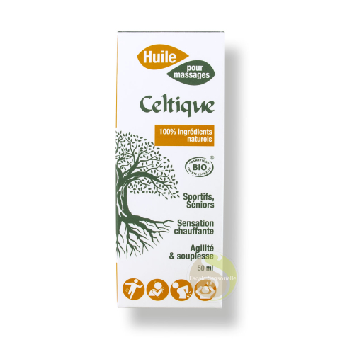 Huile chauffante bio