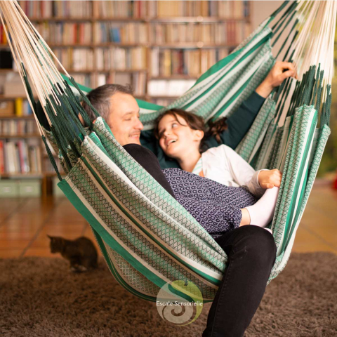 Fauteuil hamac lounger habana agave bio