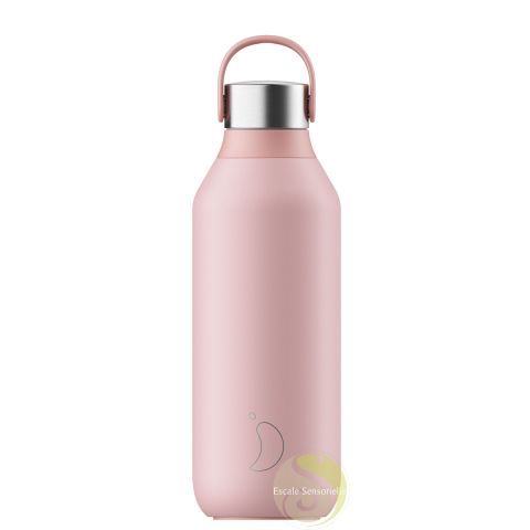 Bouteille isotherme Série 2 blush pink 500 ml Chilly's bottle