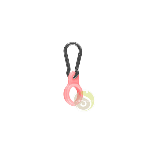Fixation bouteille isotherme randonnée Chilli's bottle rose pastel