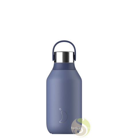 Bouteille isotherme enfant série 2 whale blue 350 ml Chill'ys bottle