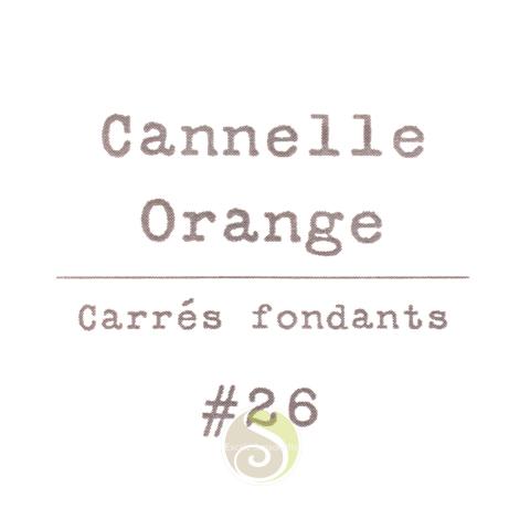 Cire parfumée cannelle orange