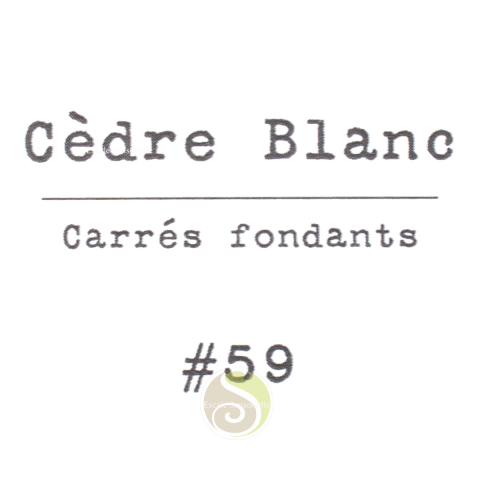 Cire parfumée cèdre blanc