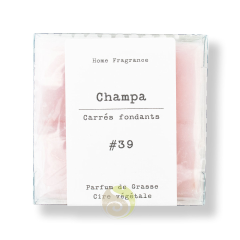 Champa cire végétale parfumée parfum de grasse pour diffuseur bougie