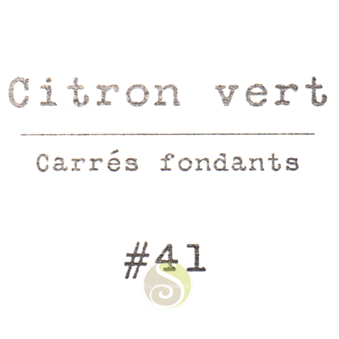 Cire parfumée citron vert