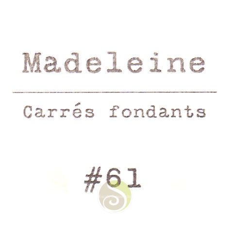 Cire parfumée madeleine