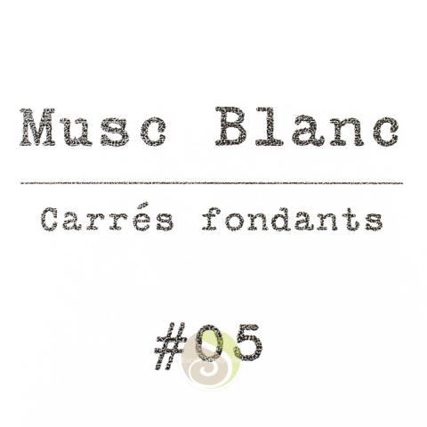 Cire parfumée musc blanc