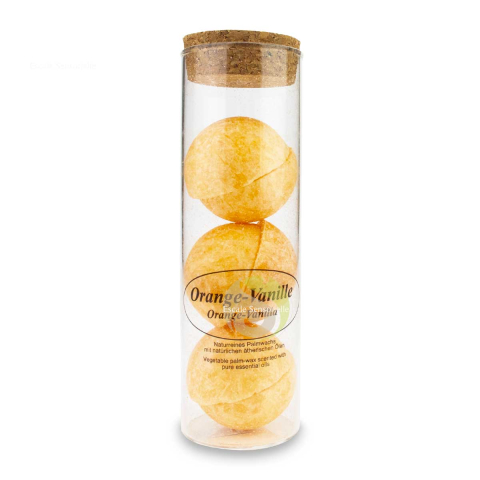 Cire parfumée orange vanille