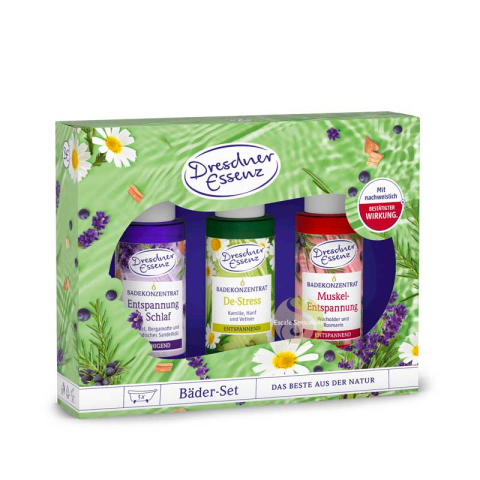 Coffret bain moussant santé naturelle Dresdner Essenz