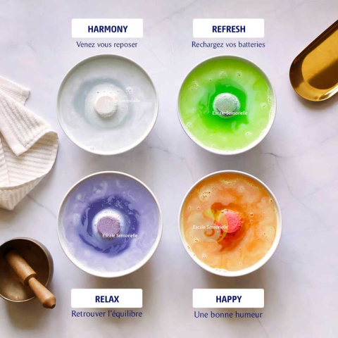 Galets de bain effervescents - Box découverte
