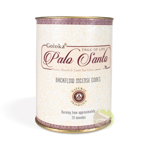 Backflow incense cones Goloka palo santo natural fragance