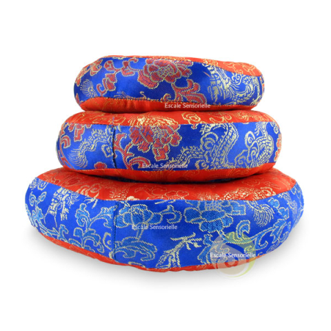 Coussin support bol tibétain chantant