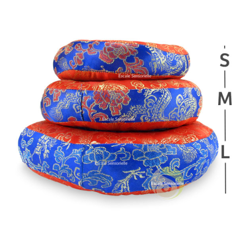 Coussin donut bol tibétain chantant