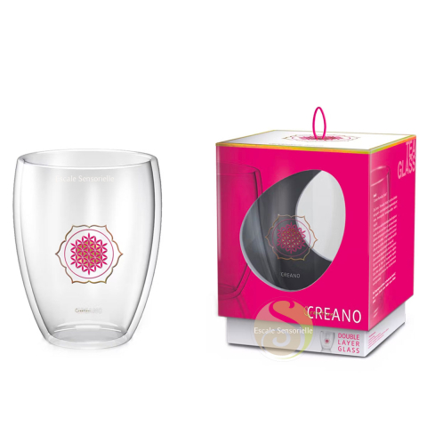 Verre à thé ou café double paroi isolant Creano 250 ml