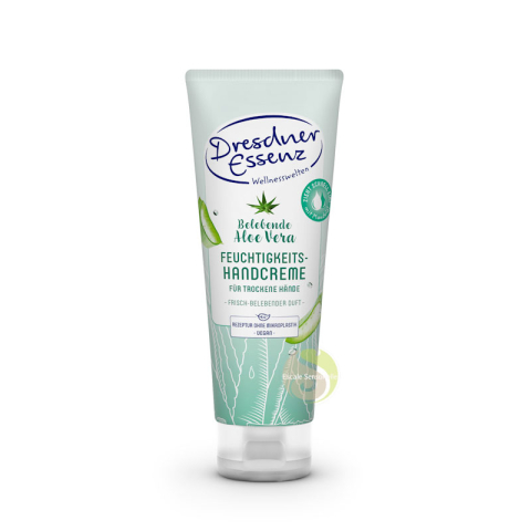 crème mains revigorante hydratante aloe vera Dresdner Essenz vegan