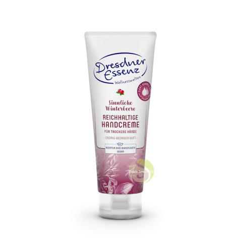 Crème mains vegan sensuelle baies d'hiver sensuelles Dresdner Essenz