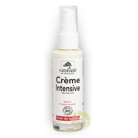 Crème intensive jour visage Bio Naturado en Provence